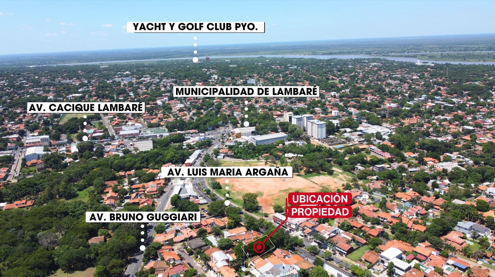 Terreno 856,90 m² sobre Avda. Luis María Argaña, foto 2