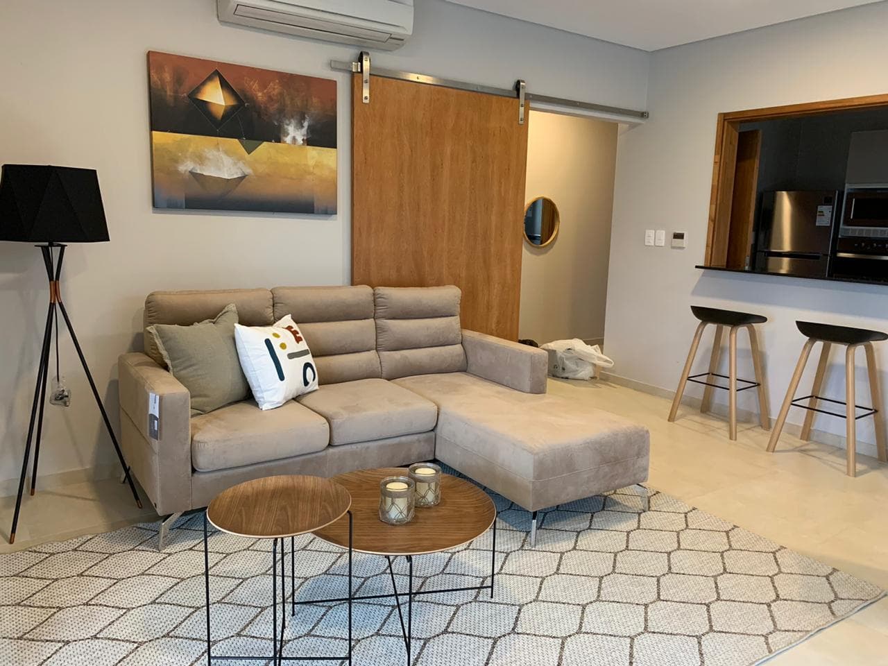Dpto de 2 habitaciones amoblado, semi nuevo sta teresa, foto 1