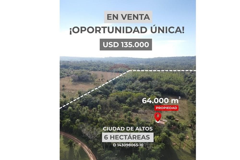 Oportunidad Única! Venta de 6 Hectáreas y 4000 m², foto 2