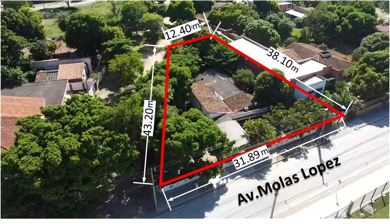 Terreno en alquiler sobre molas lopez, barrio Trinidad