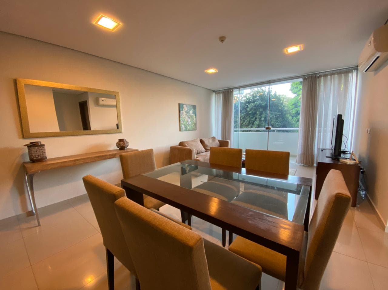 DPTO AMOBLADO 2 habitaciones, Villa Morra: