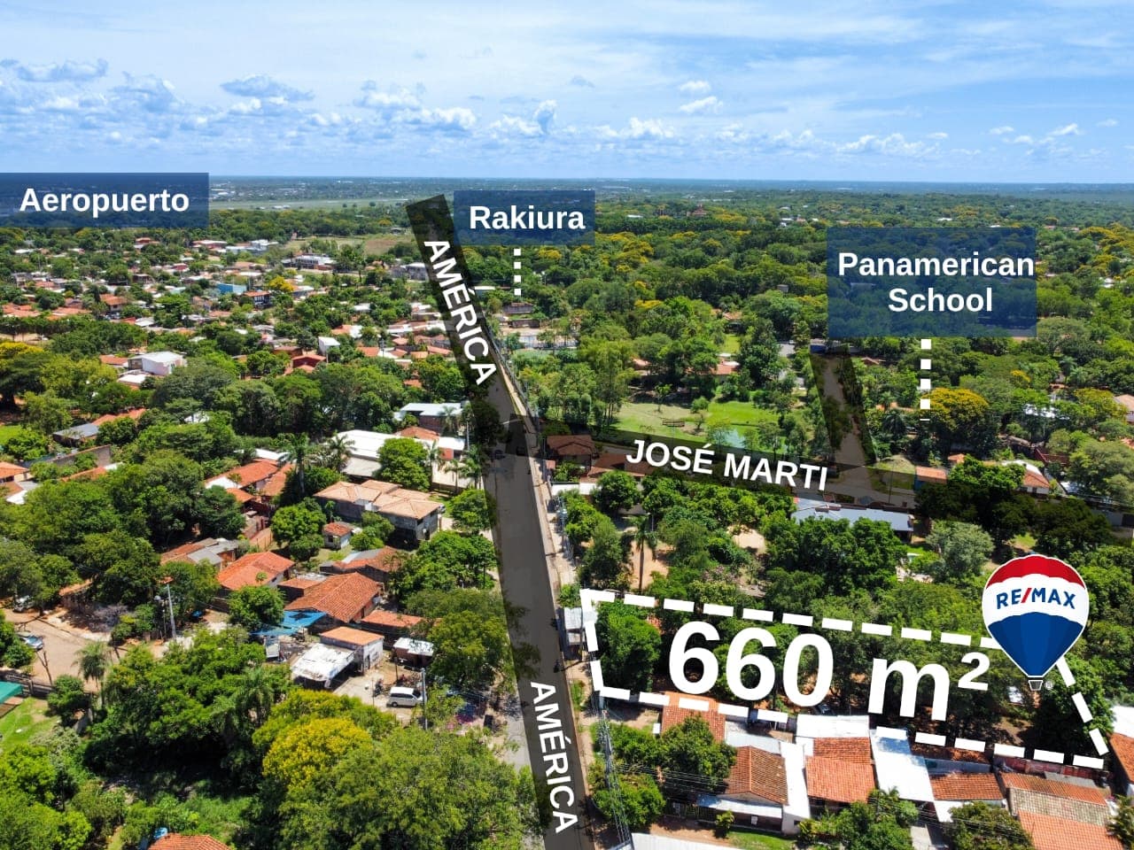Terreno en barrio america zona jardín de oro