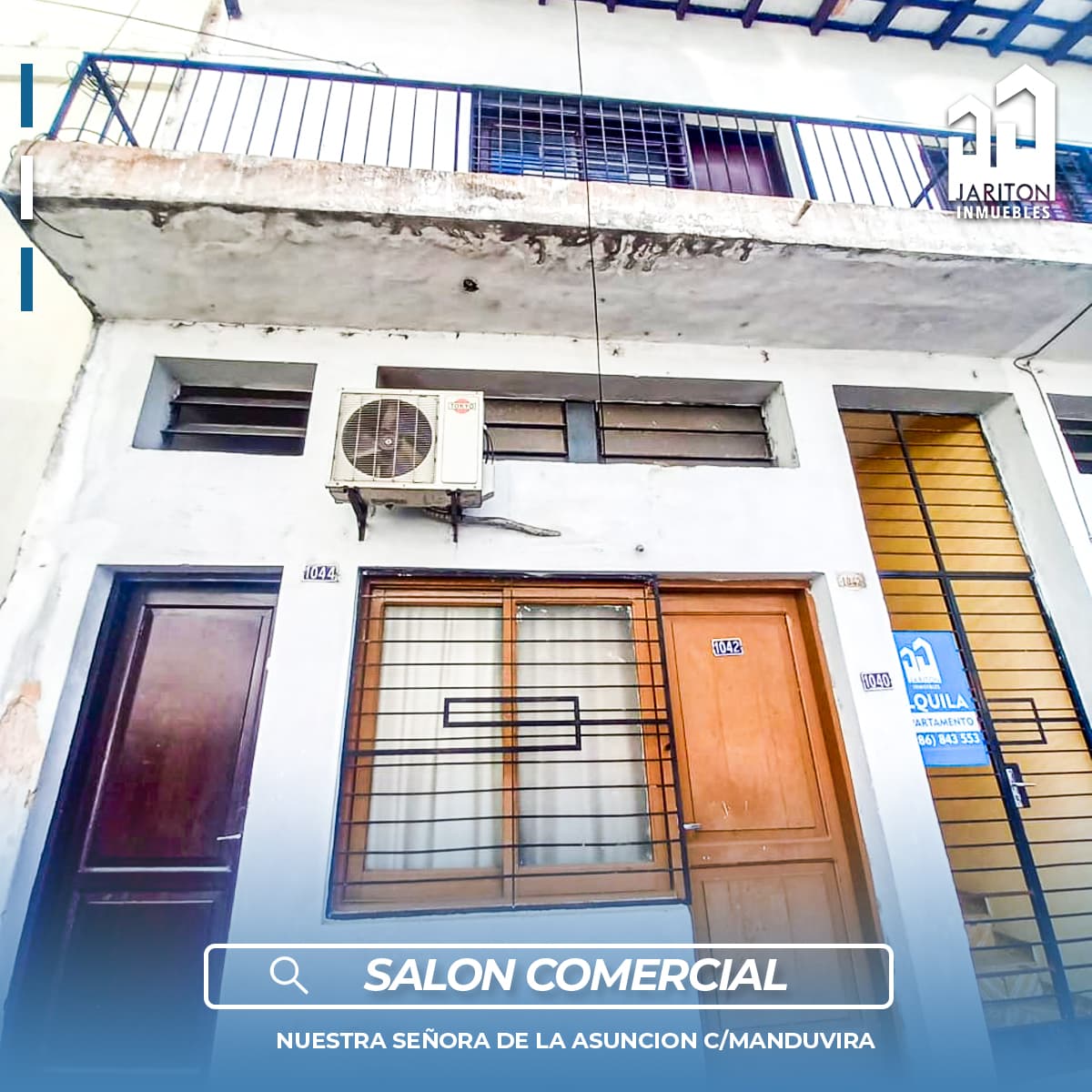 Alquiler de Salon Comercial en el Centro de Asuncion