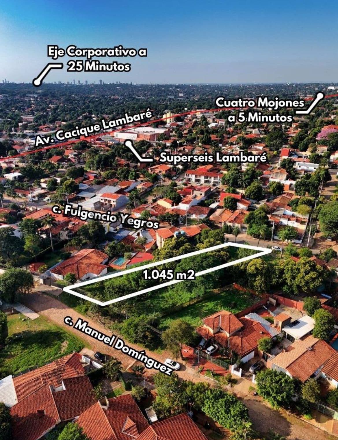 Terreno en Lambaré a cuadras de la avda cacique Lambaré, foto 4