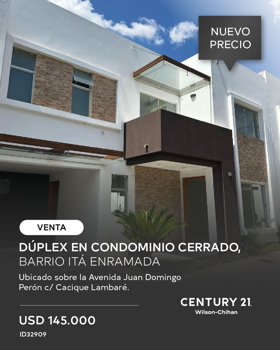 Vendo duplex en ita enramada