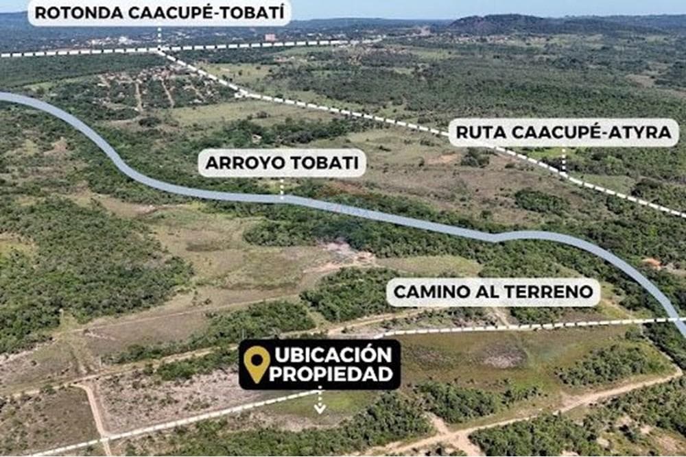 Atencion inversionistas en venta gran terreno en caacupe, foto 1