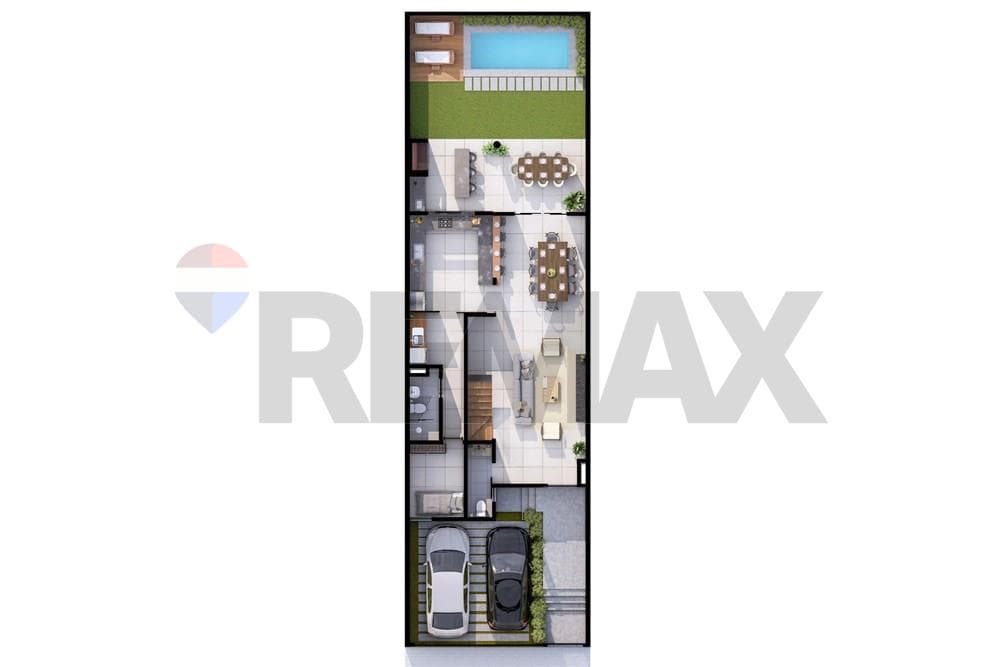 Moderna casa pareada residencial - b. San jorge, foto 3