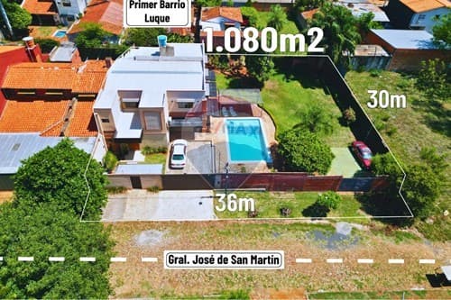 Casa con terreno de 1.000 M2 en Luque Loma Merlo, foto 1
