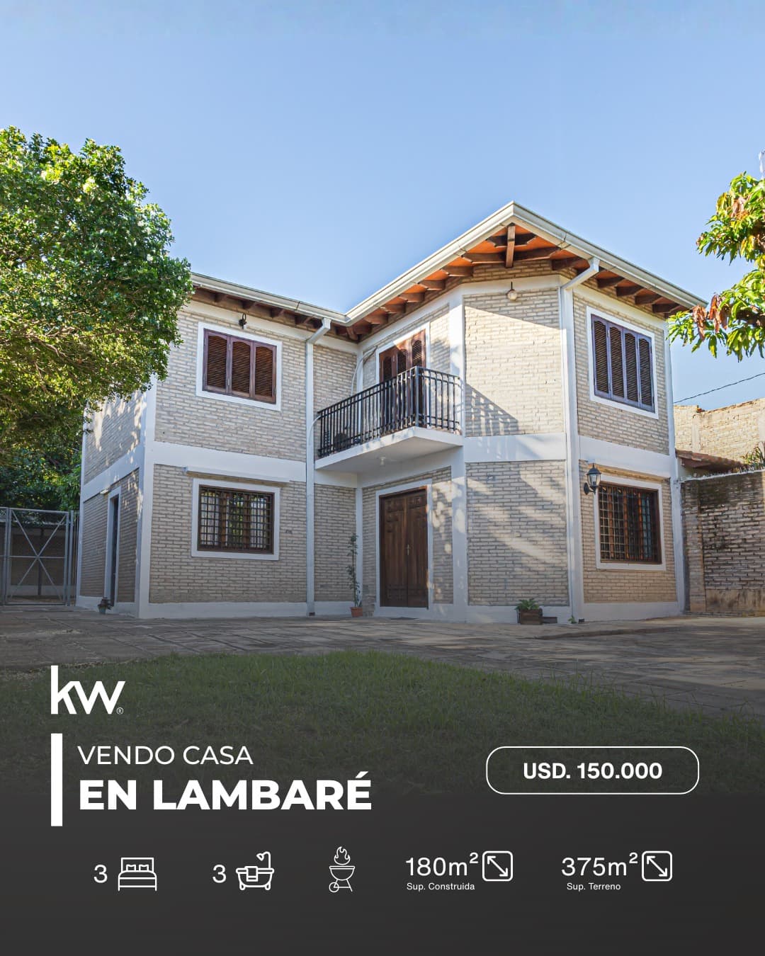 ¡Oportunidad en Lambaré! Casa lista para mudarte