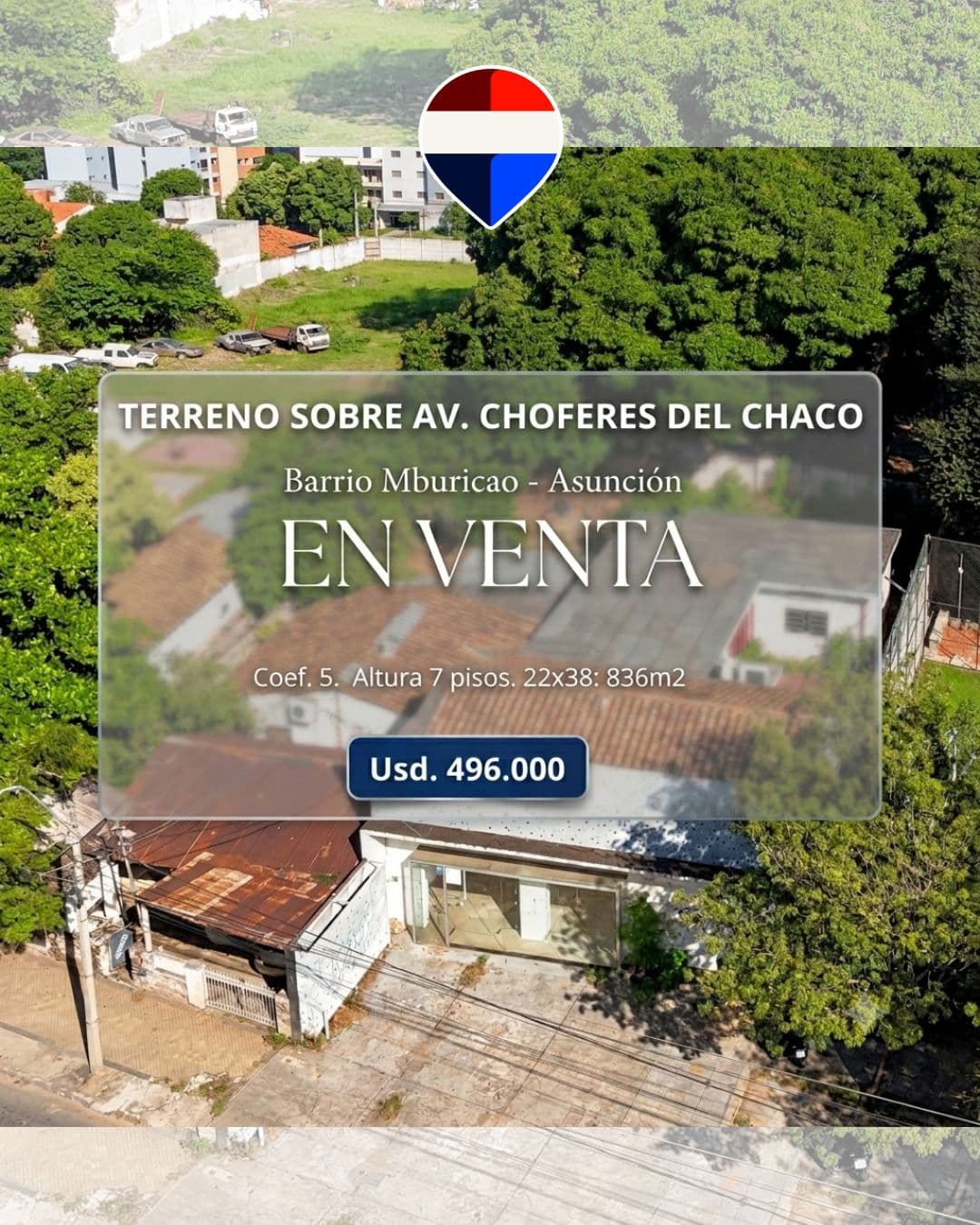 Terreno sobre avda choferes del chaco asuncion — foto 3