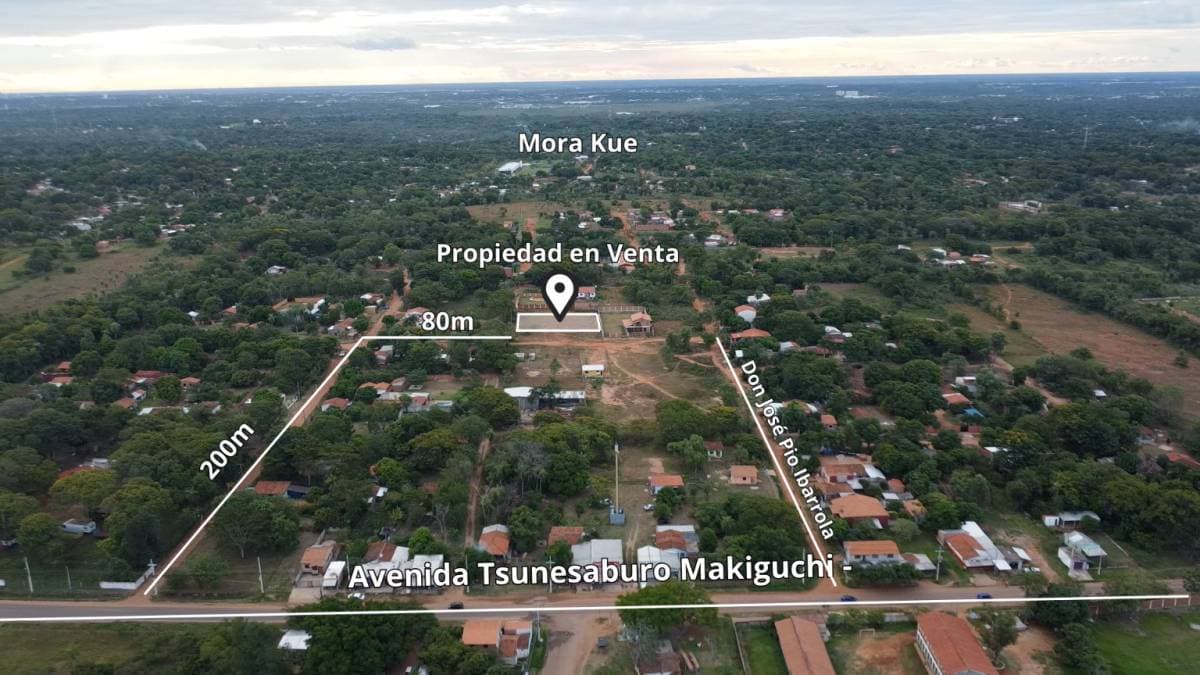 En venta terreno en itapuami Luque