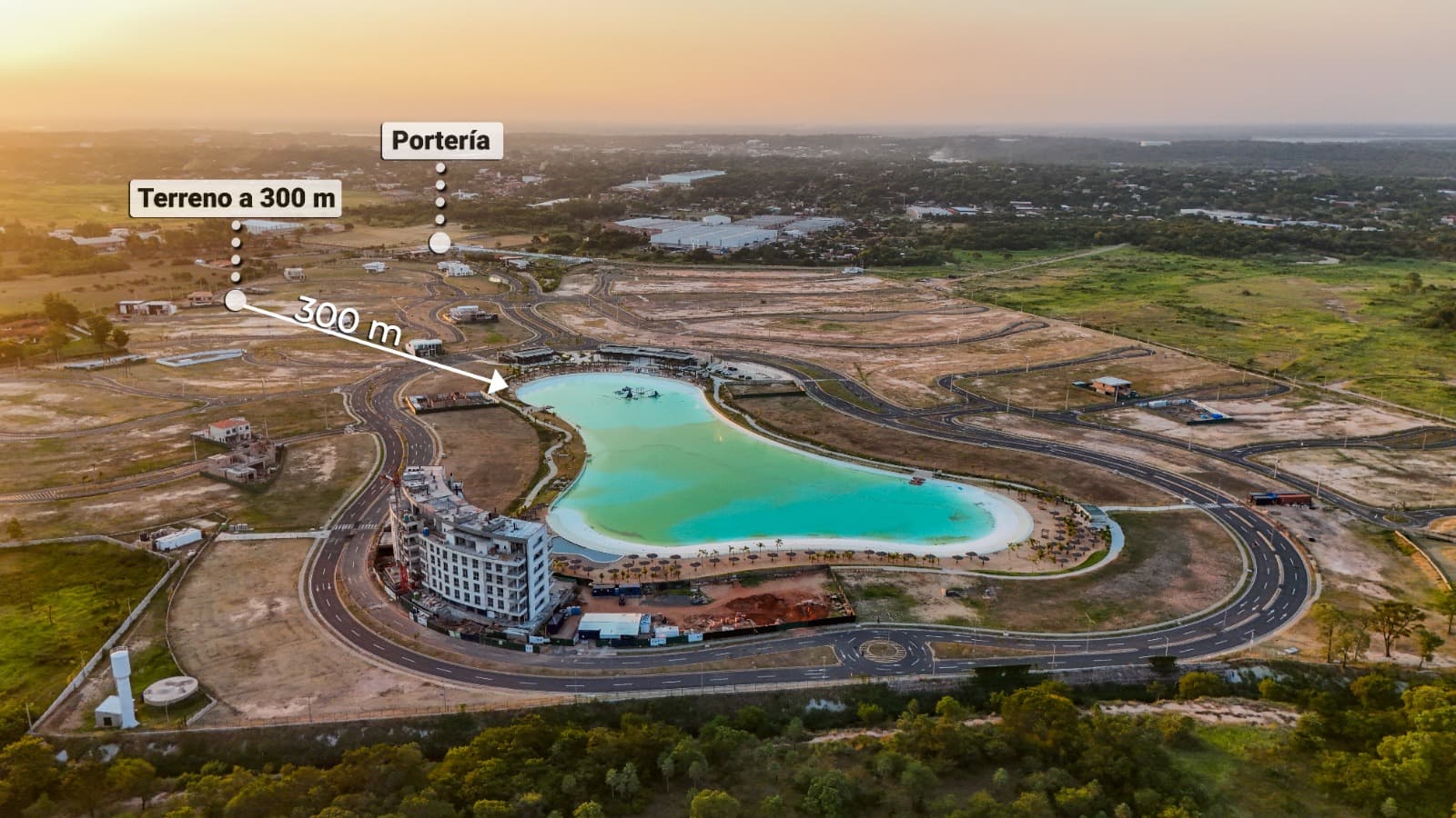 Terreno en Aquaterra (Barrio cerrado con Cristal Lagoon)