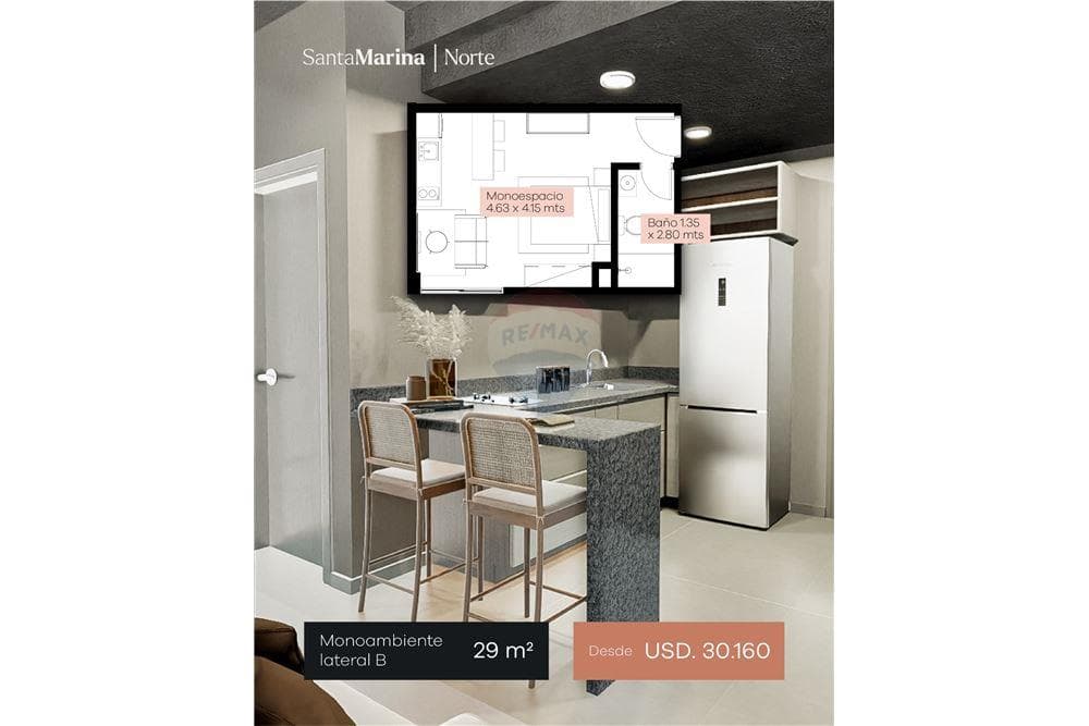 En venta departamento santa marina | norte, foto 2