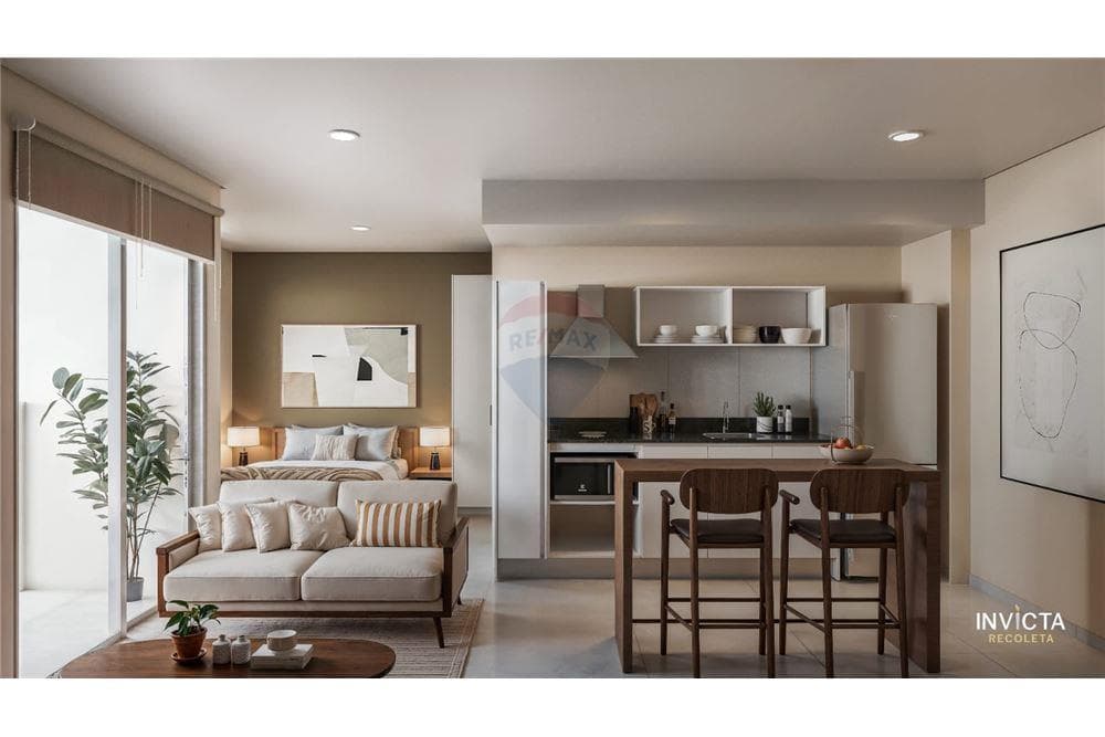 Departamento inteligente en Recoleta – 1 Dormitorio, foto 4