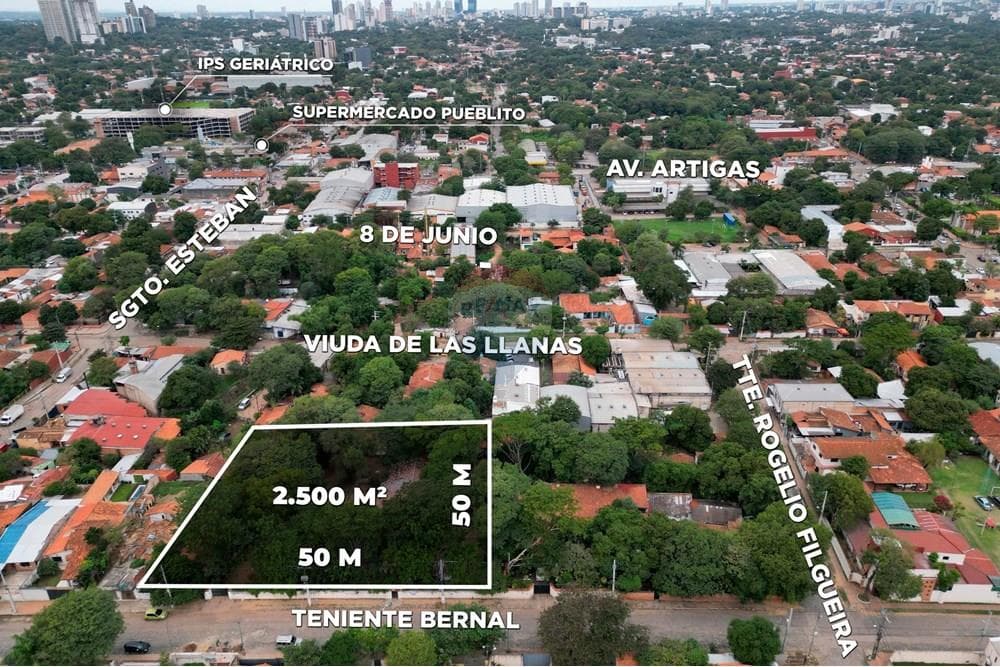 Terreno de 2.500m2 en Santísima Trinidad, Asunción, foto 3