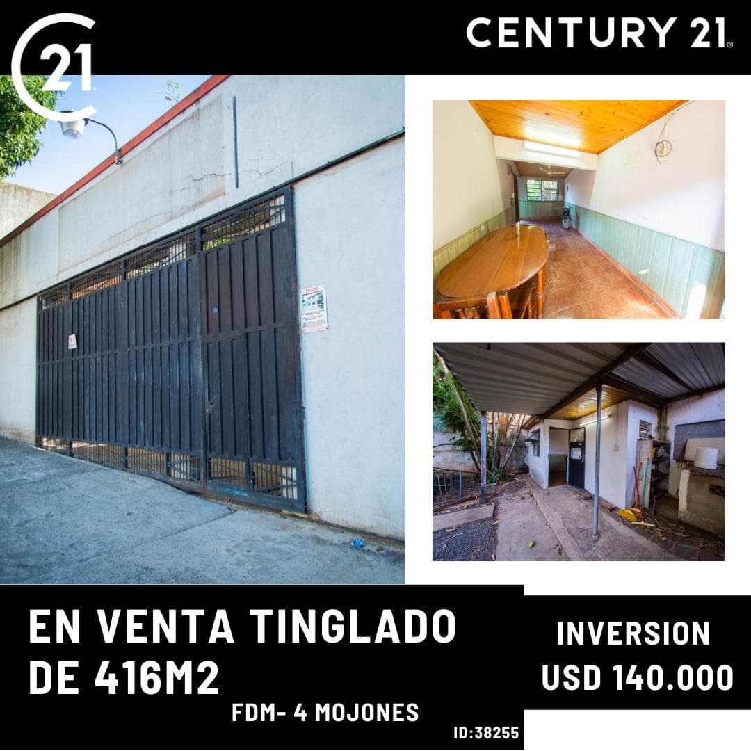 Vendo galpon con patio en Fernando de la Mora