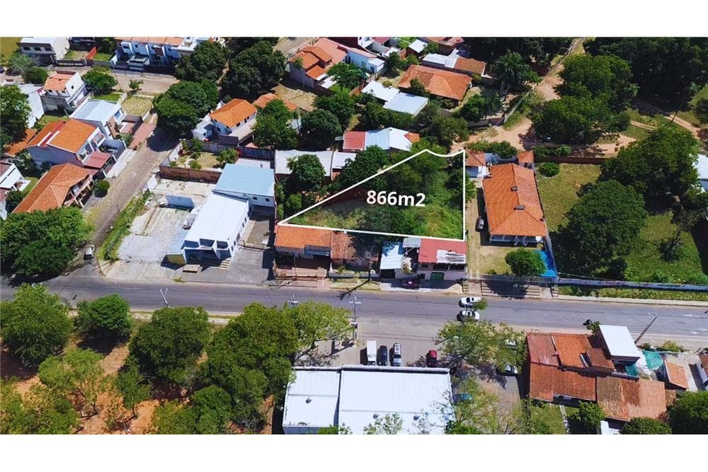 Amplio terreno de 866 m² en zona residencial de loma pyta - asunción, foto 3