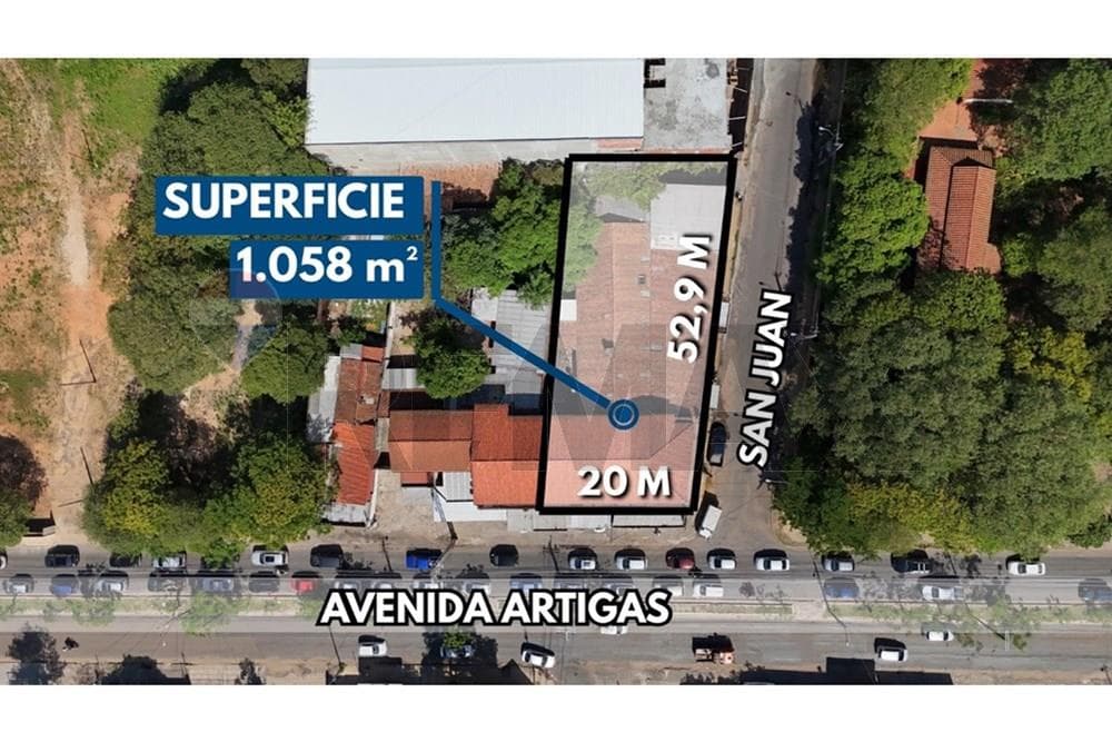 Terreno en esquina sobre la avenida artigas, foto 2