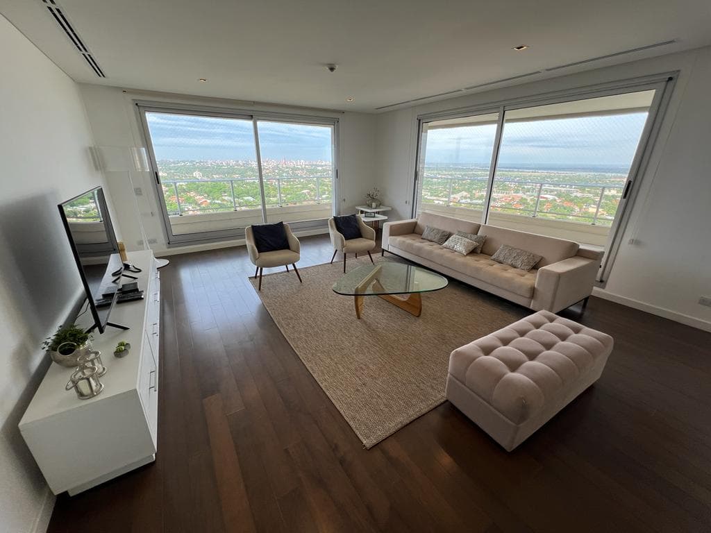 *en alquiler penthouse 4 dormitorios amoblado en edificio palacio de los patos*, foto 4