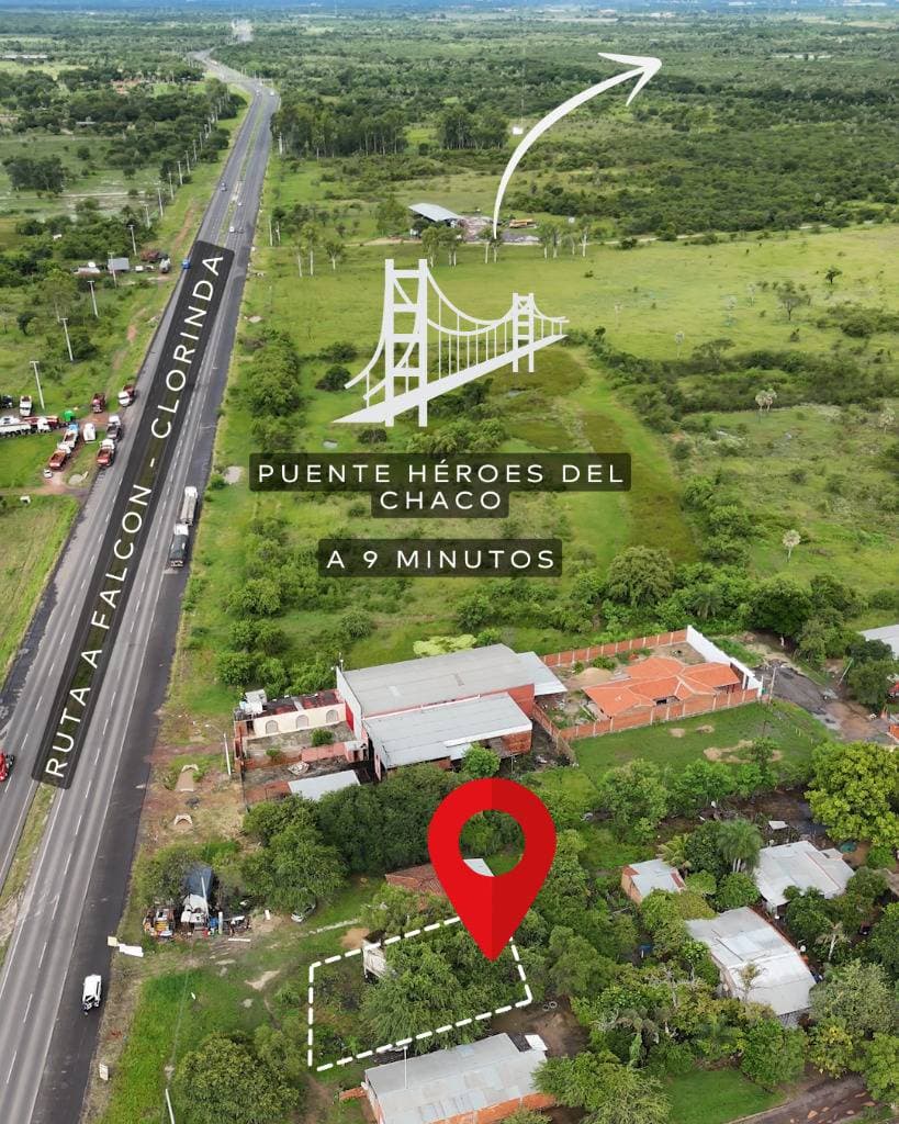 Terreno sobre ruta flacon clorinda, foto 2