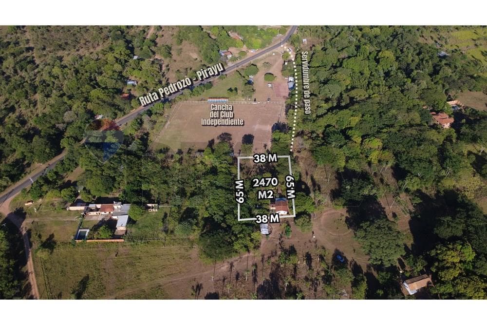 Terreno de 2.470 en Ypacarai Pedrozo, foto 1