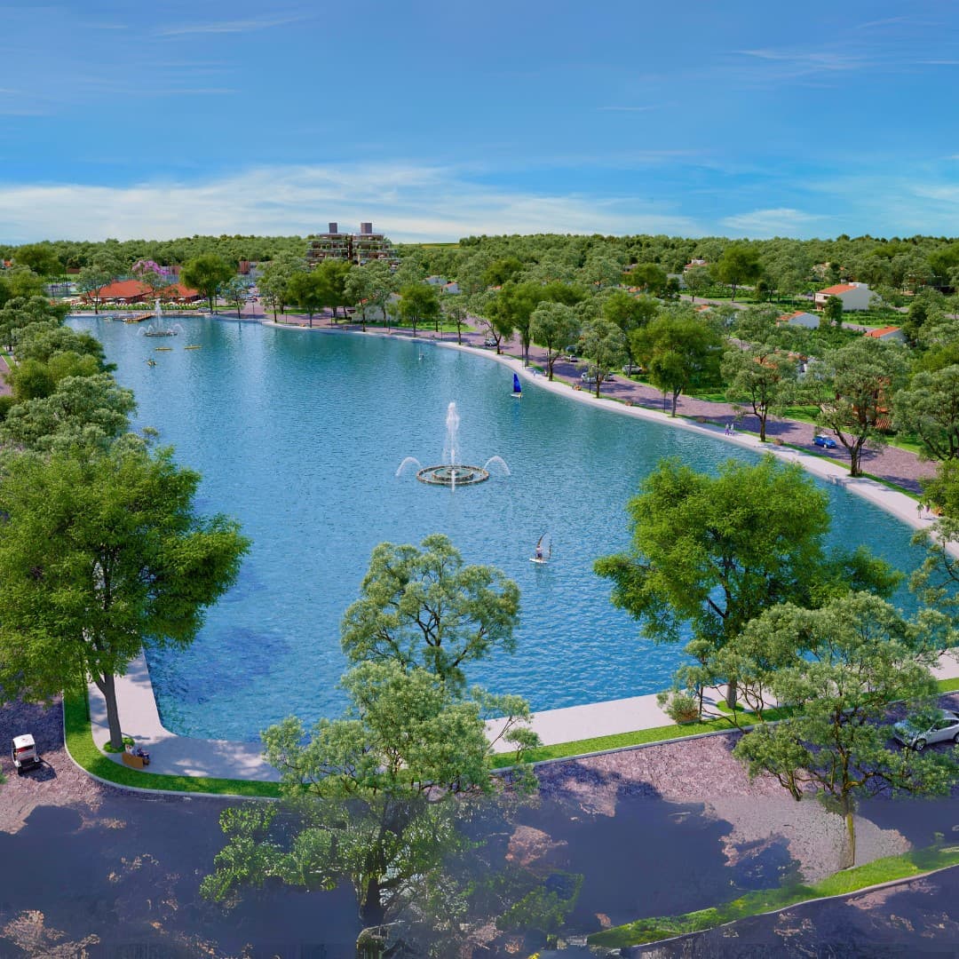 Terrenos en barrio cerrado "bosque lago" nueva Asunción, chaco´í, foto 1
