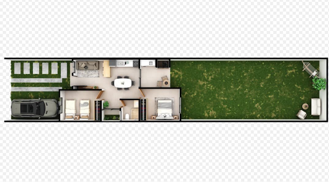 Casa pareada en mariano roque alonzo, foto 4