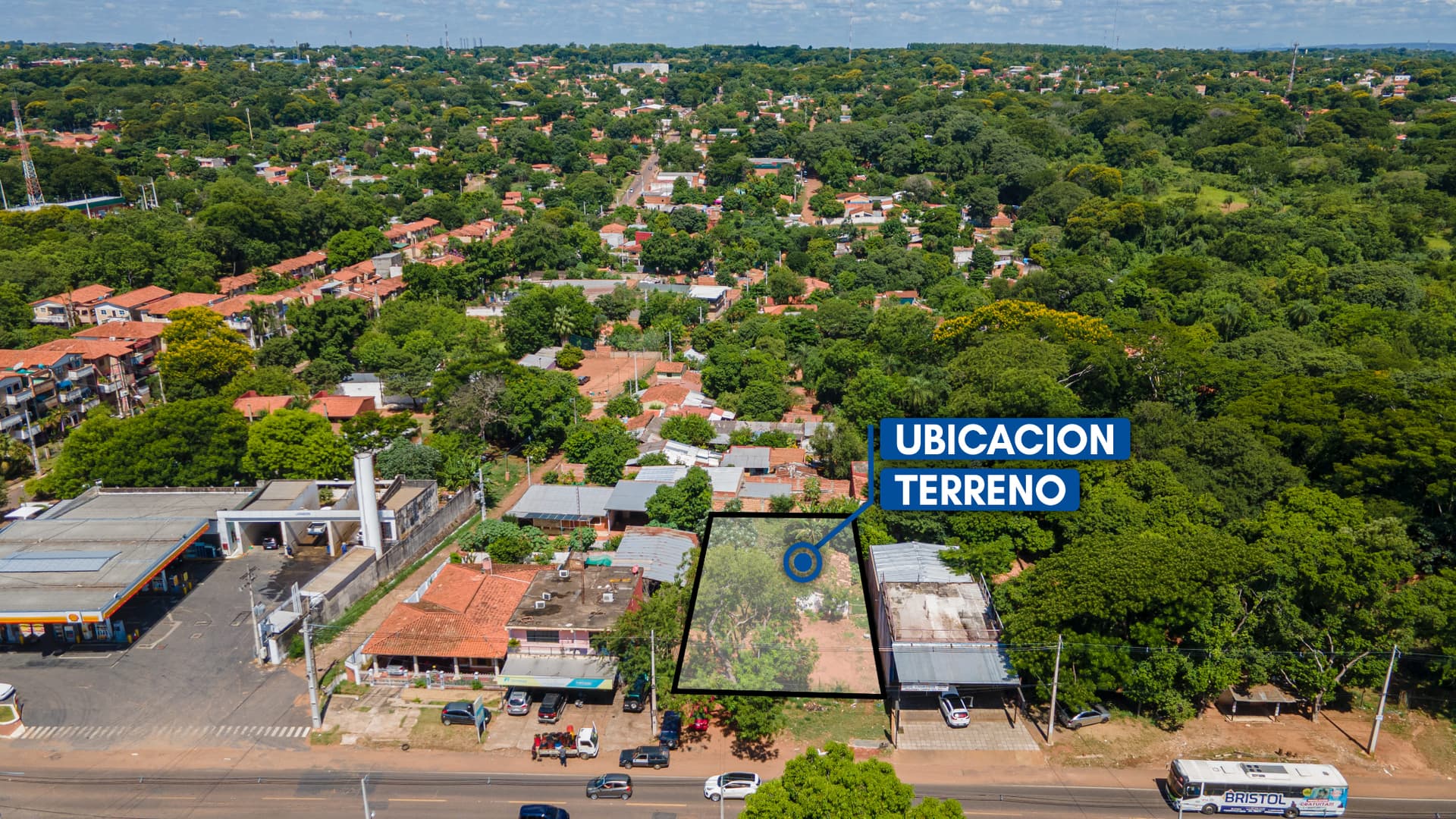 Sobre Av. Defensores del Chaco vendo terreno con 20 metros de frente, foto 1