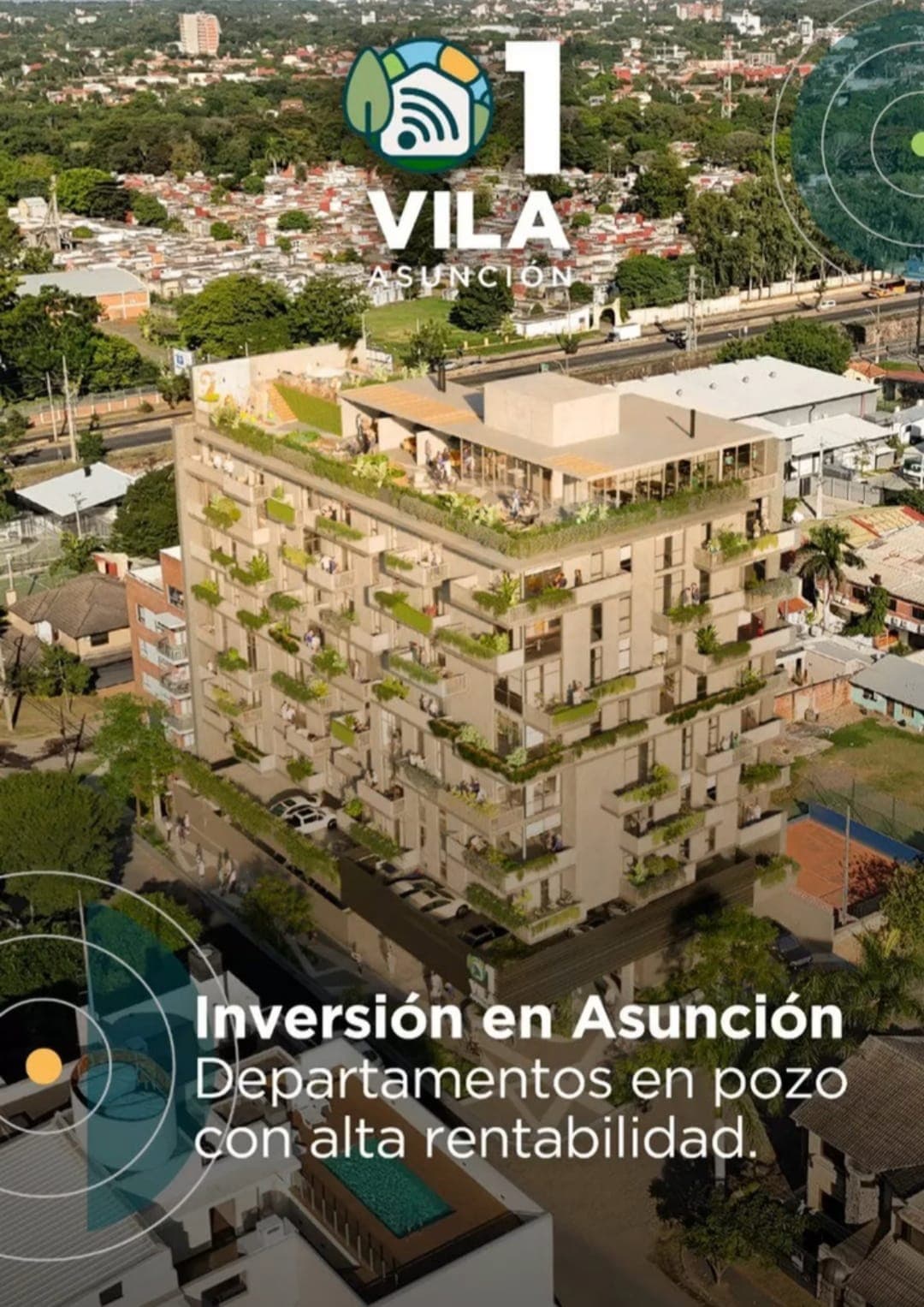 Departamento Ycua Sati, Monoambiente De 31 M2, foto 1