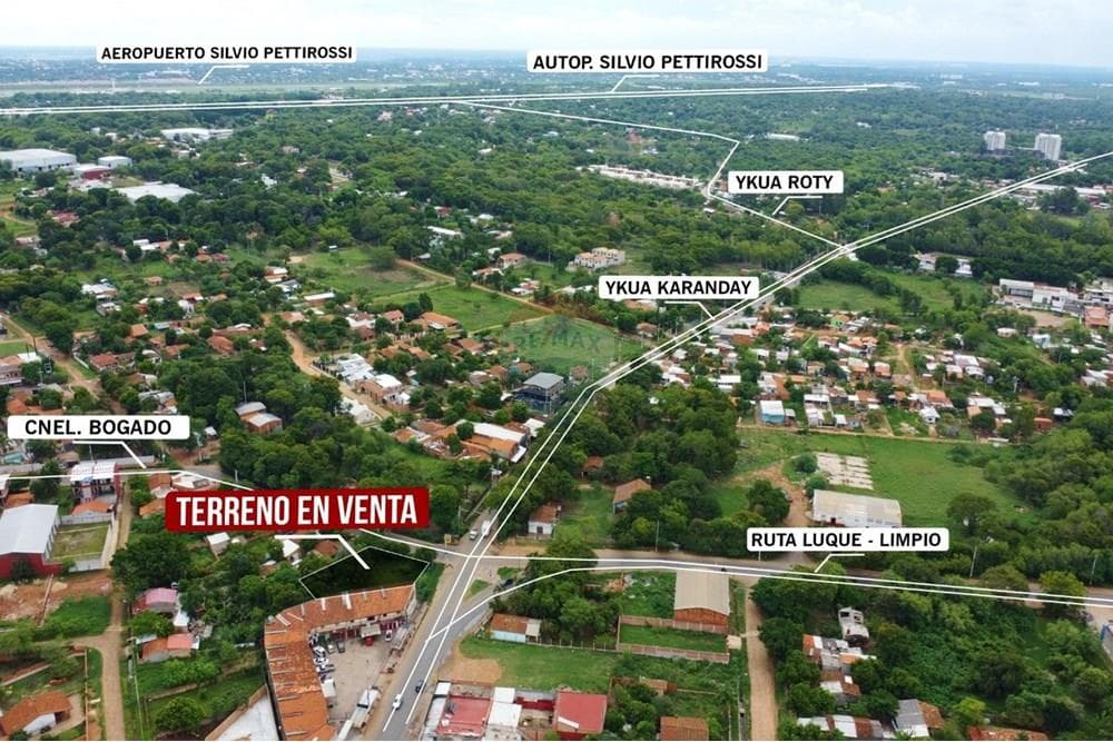 En venta gran terreno en esquina en loma merlo-Luque, foto 2
