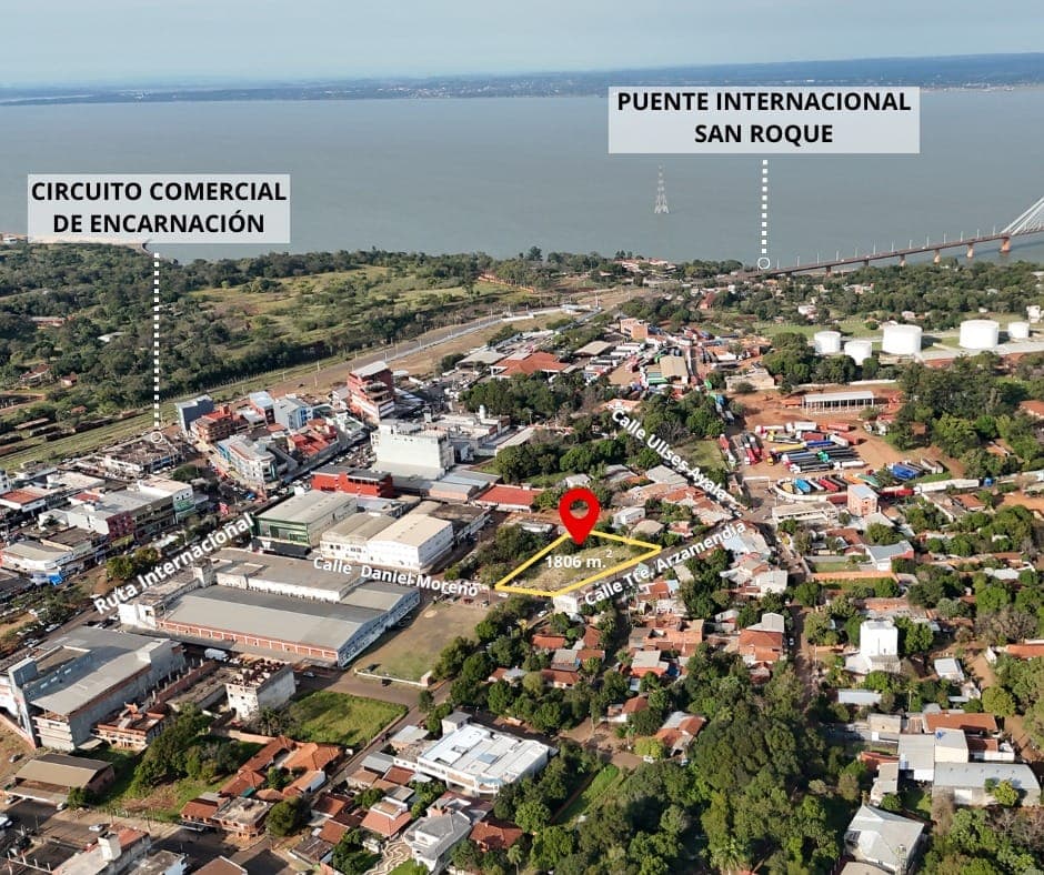 TERRENO EN VENTA – Encarnación, Barrio Buena Vista (Itapúa), foto 1