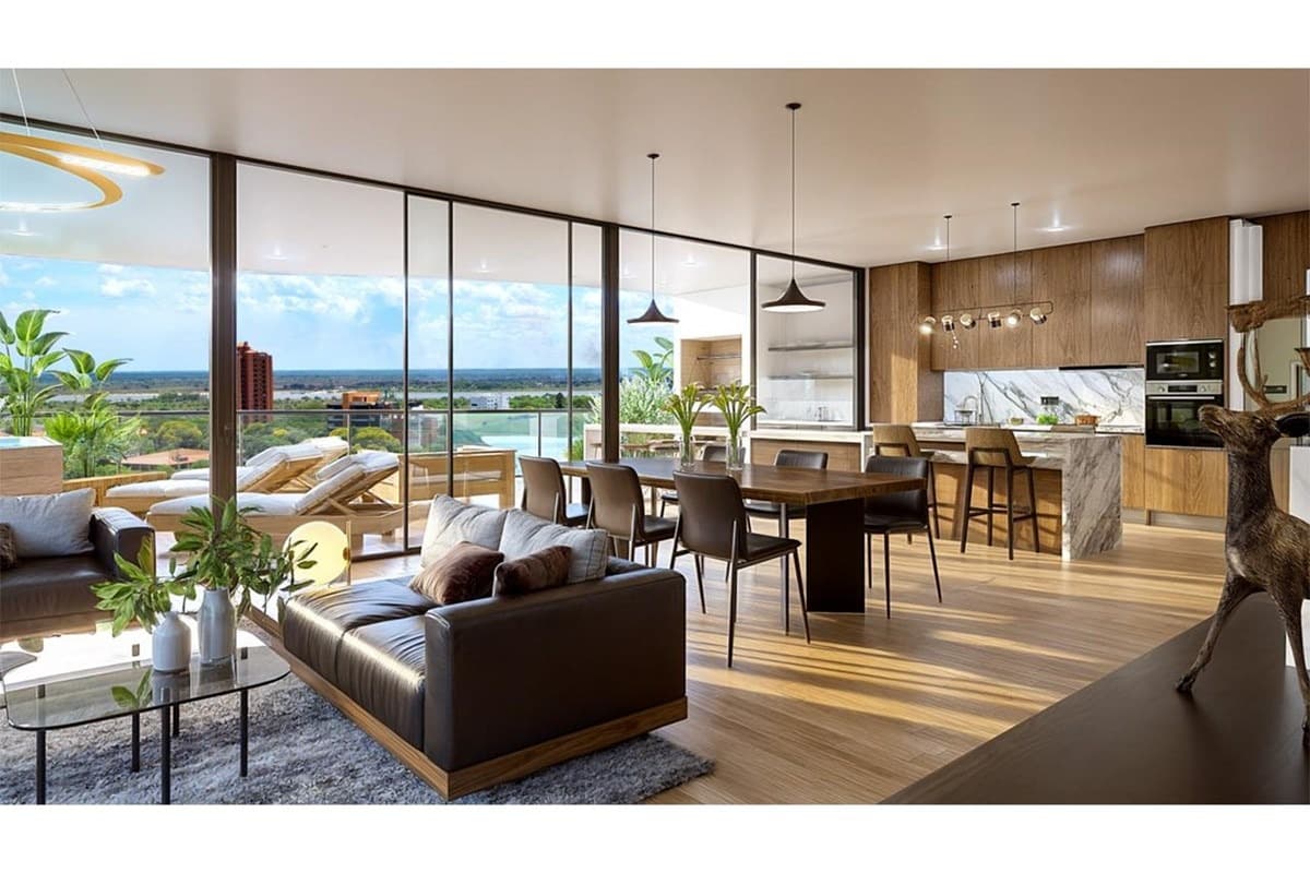Residencia amoblada en aquaterra, Luque, foto 2