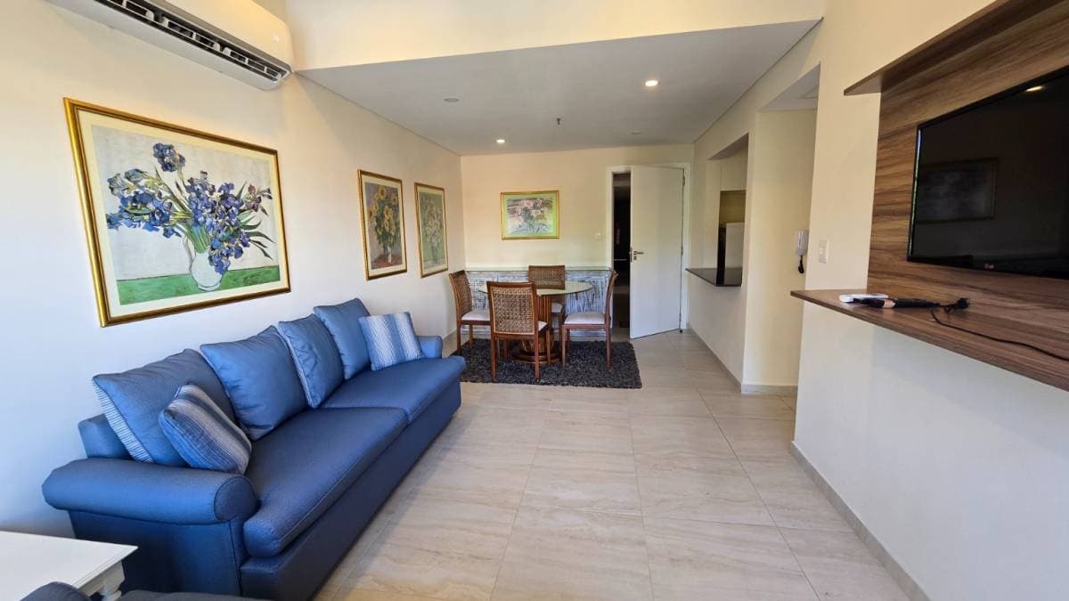 En alquiler departamento amoblado en barrio Recoleta de asuncion, foto 3