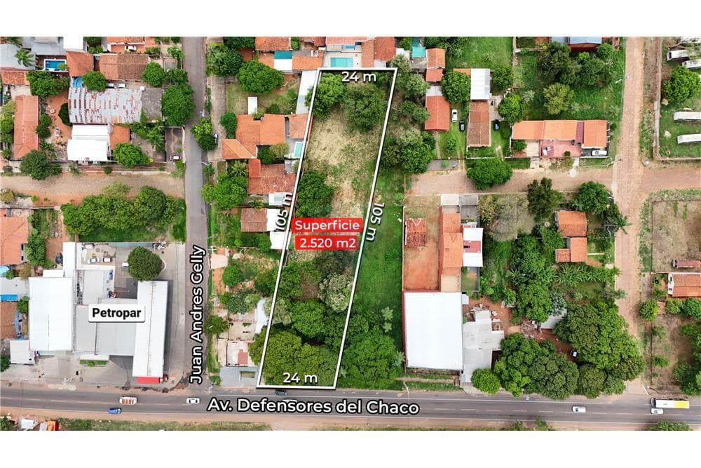 Imponente terreno de 2.520 m2 en Lambaré, foto 3