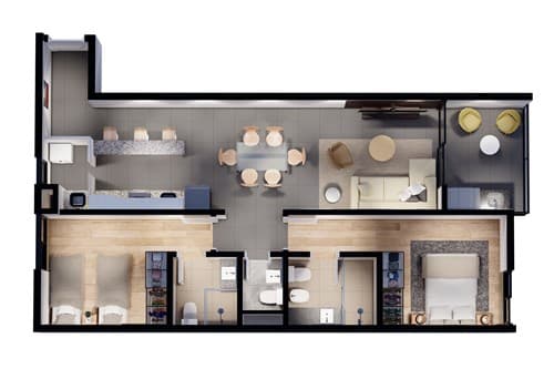 SE VENDE Departamentos Premium Shopping del Sol, foto 5