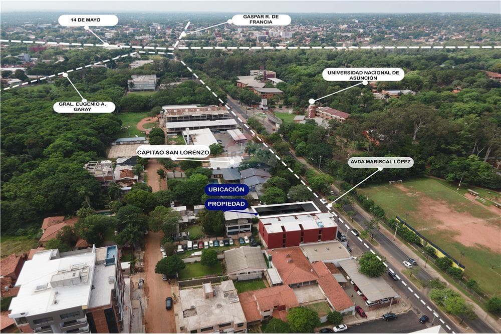 Local comercial venta sobre Mariscal López zona UNA San Lorenzo