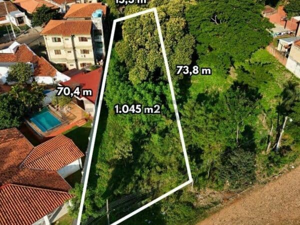 Terreno de 1045 m2 en lambare, foto 2