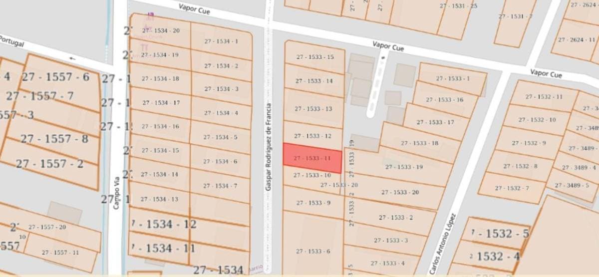 En venta terreno en tercer barrio Luque, foto 5