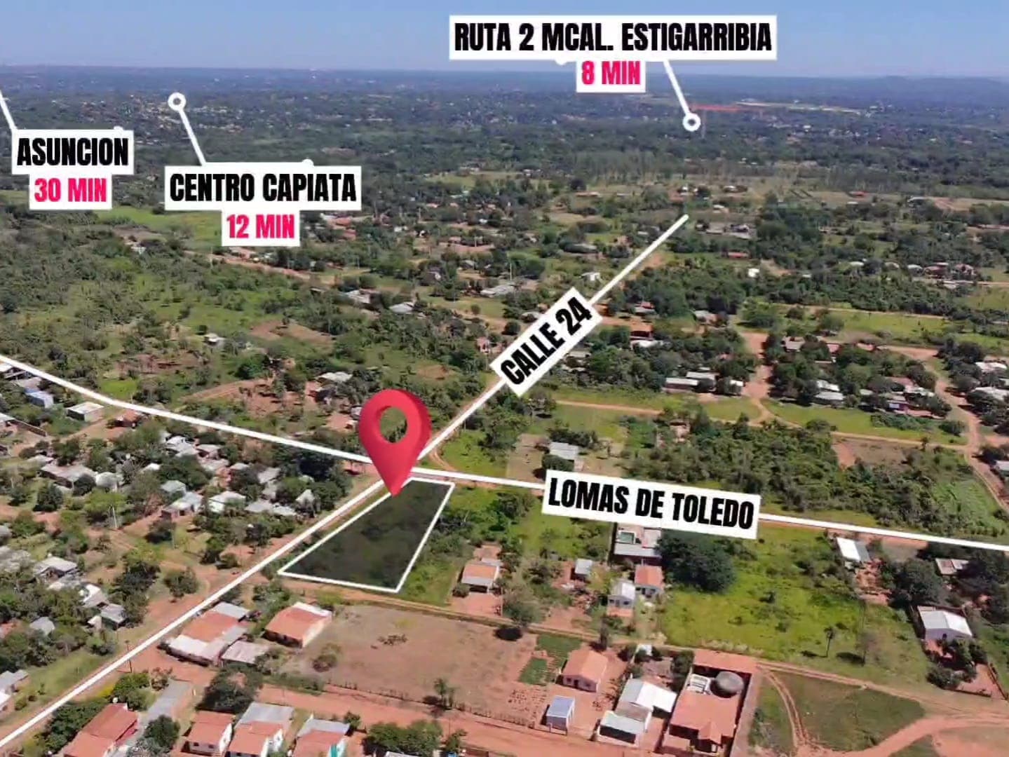 4 terrenos juntos en capiata, foto 3