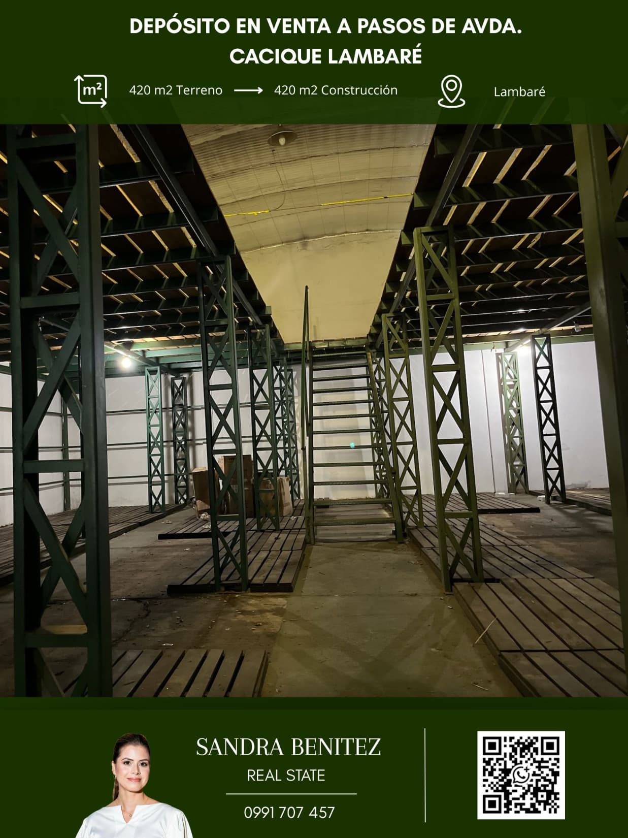 Depósito con tinglado de facil acceso - lambare, foto 1