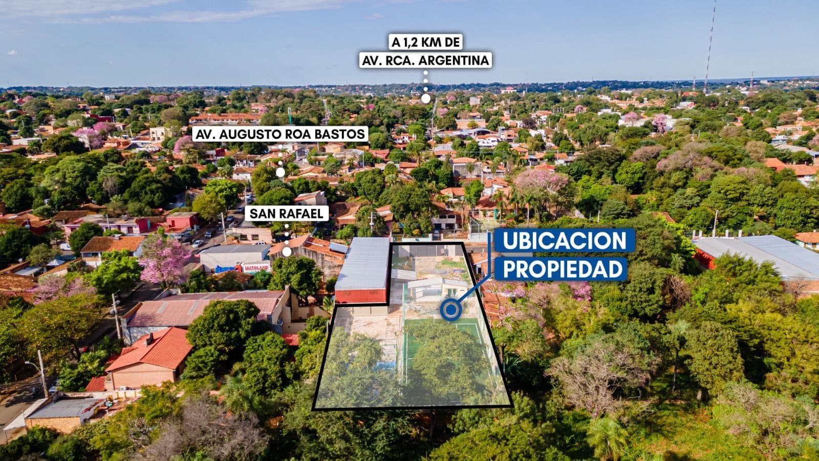 Terreno de 2.050m2 amurallado en Lambaré, foto 2