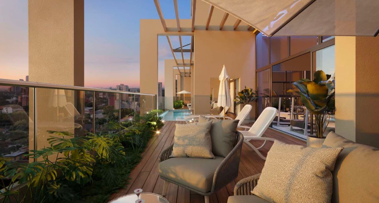 En venta departamento de tres dormitorios en Las Lomas