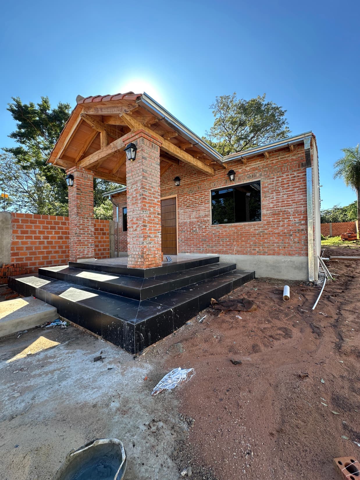Casa a estrenar en Ñemby 2 habitaciones + terreno 504 m2‼️ — foto 3