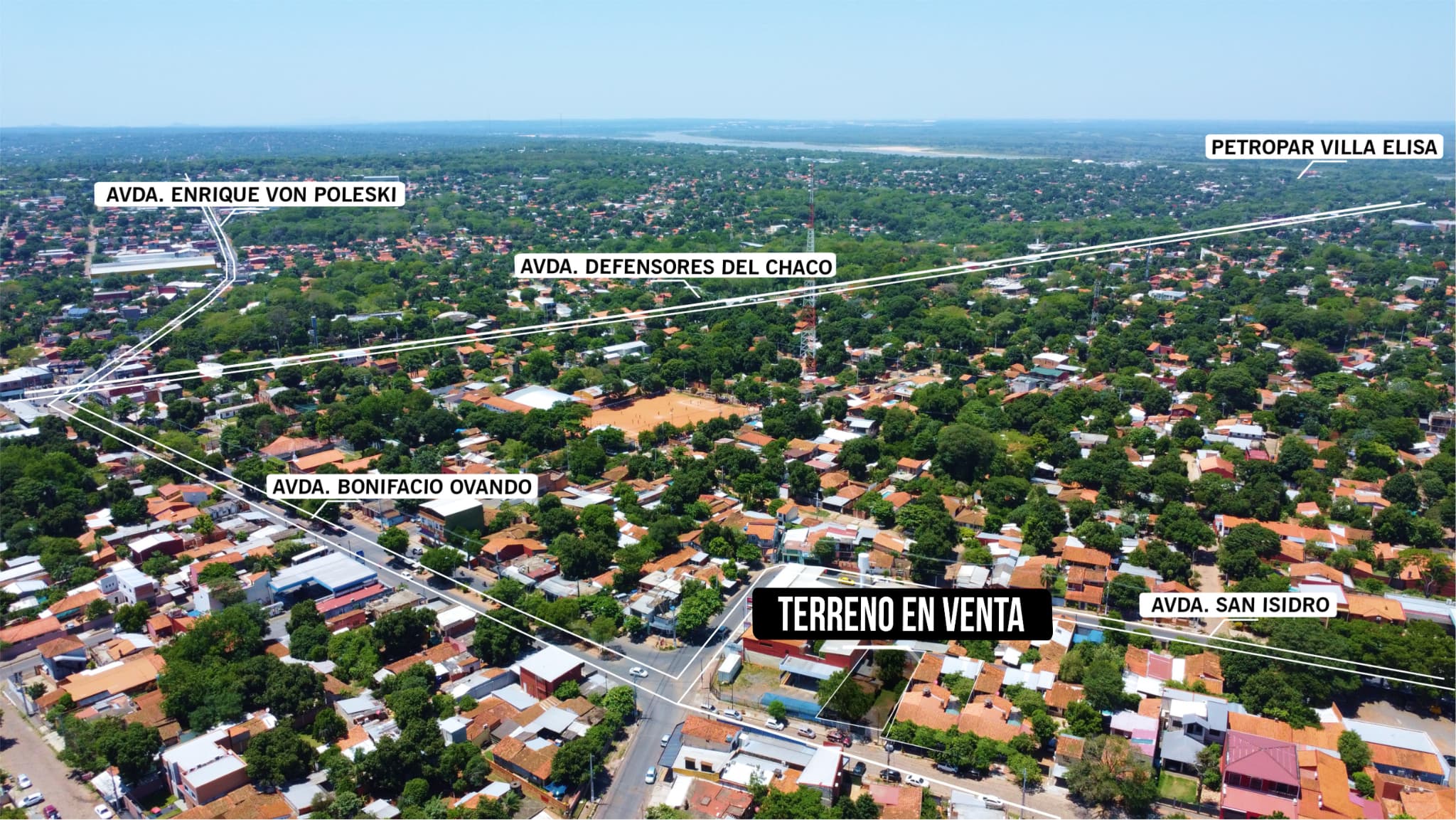En venta terreno de 390 m2 en Lambaré zona bonifacio ovando, foto 5