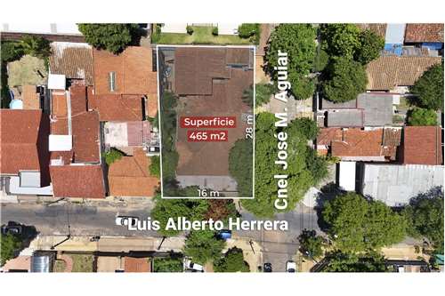 Terreno-Venta-Luis A. de Herrera esq Cnel Aguiar, Ciudad Nueva, Asunción