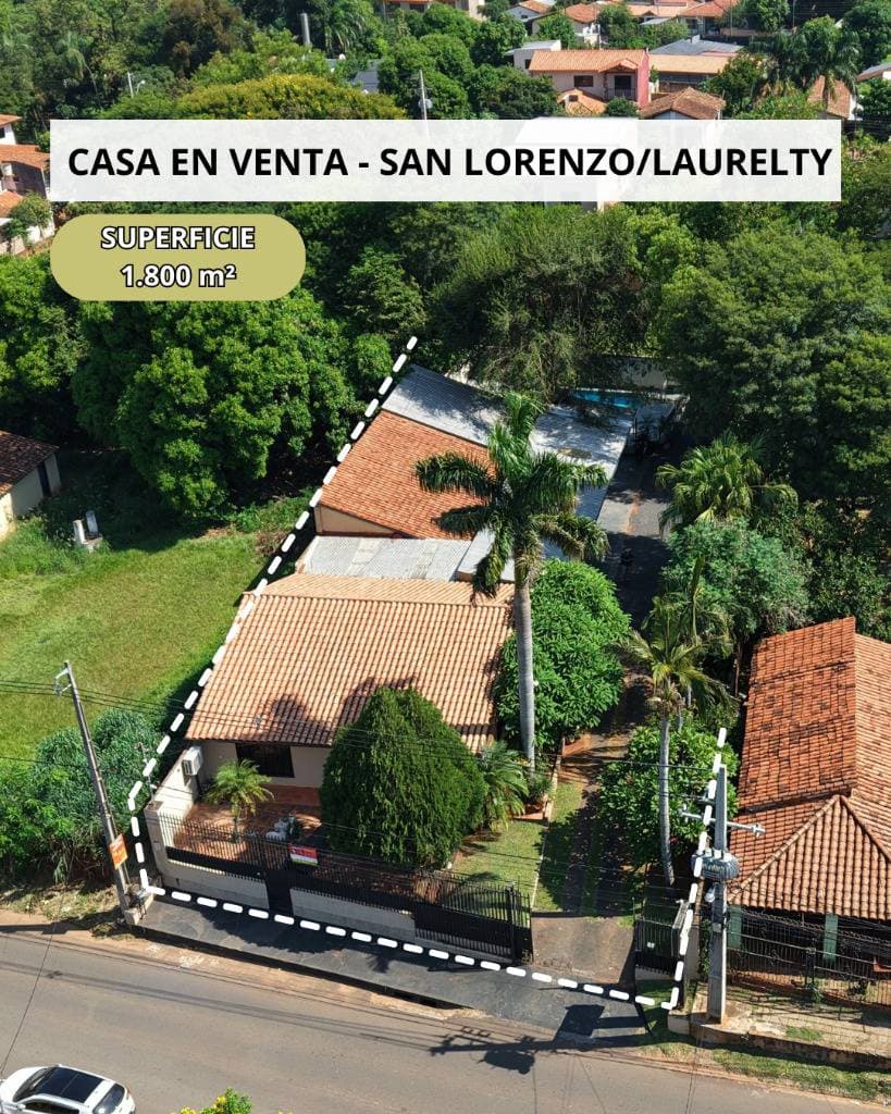 Casa quinta en venta en Laurelty, San Lorenzo
