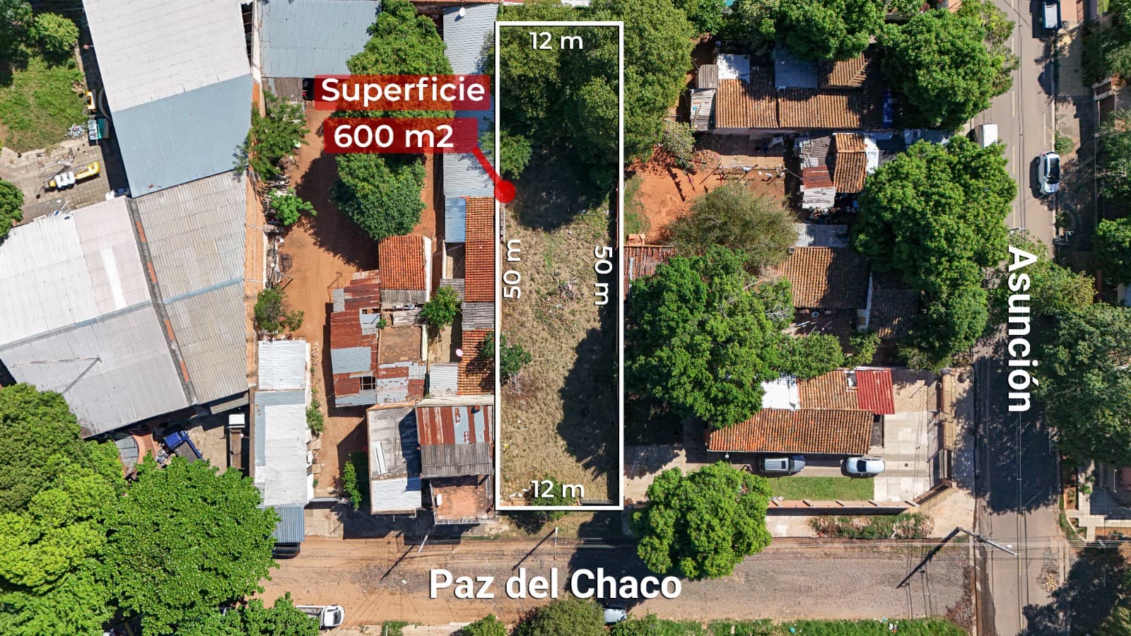 Vendo Amplio Terreno En Lambare