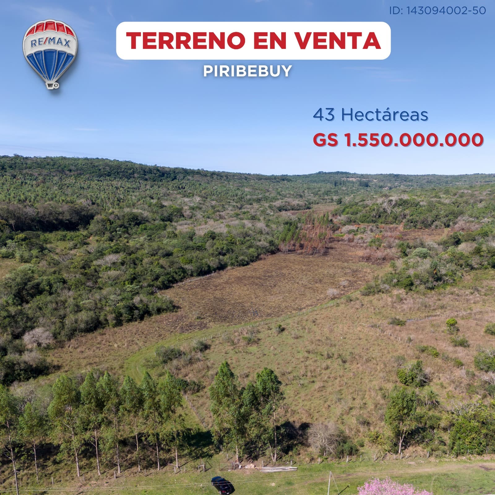 Terreno en Venta Piribebuy, foto 1