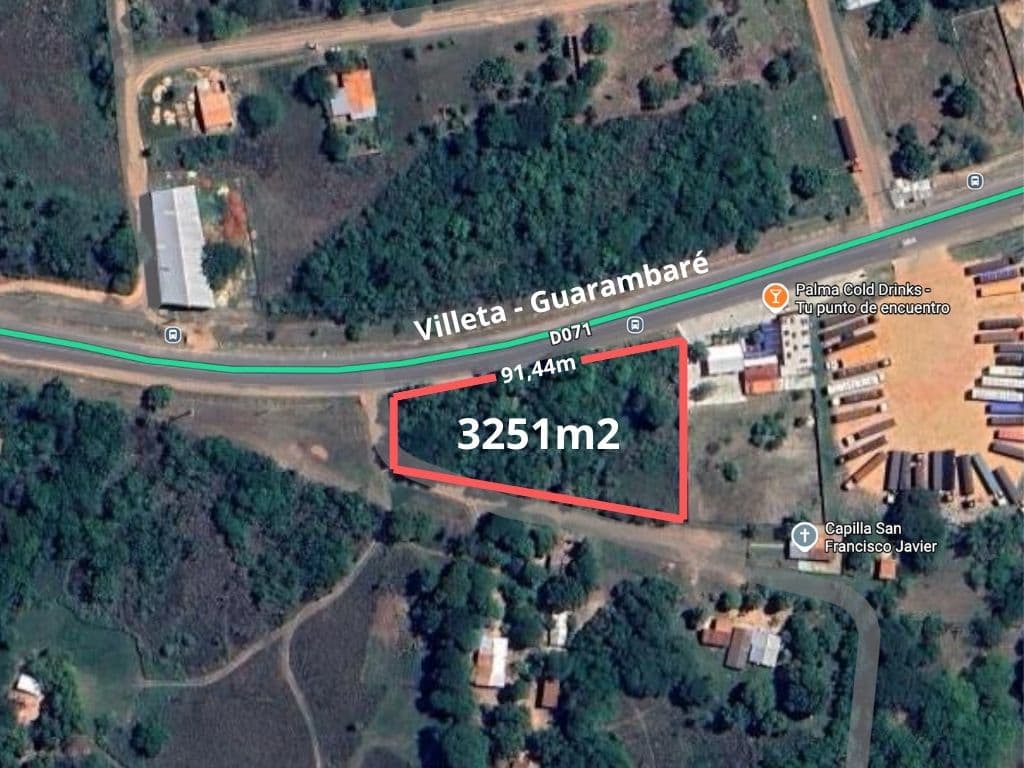 Vendo terreno en villeta