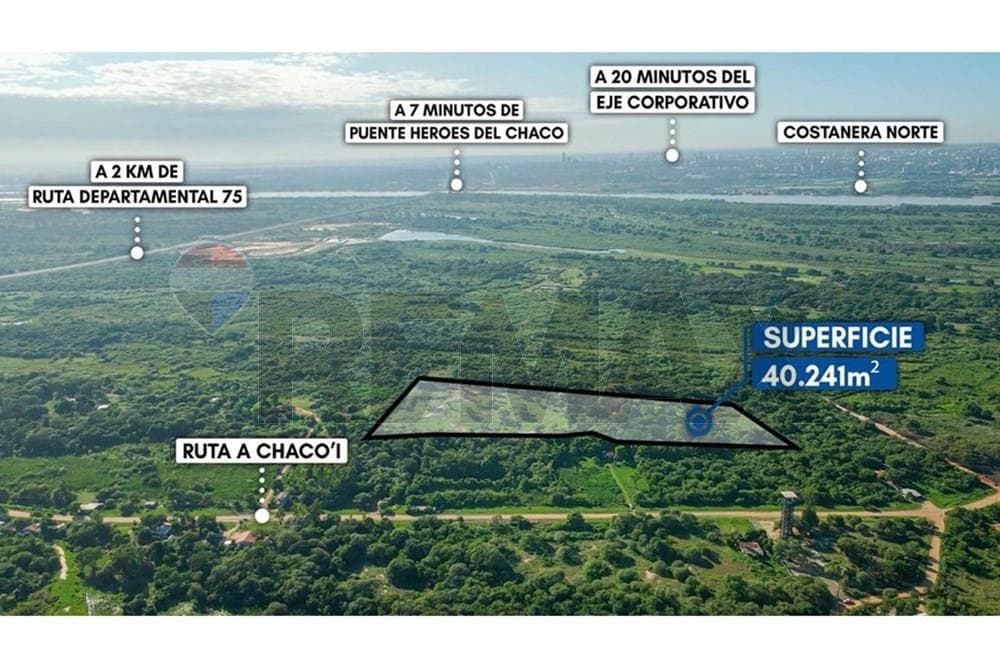 40.241 m² en Nueva Asunción – Gran terreno para desarrollo, foto 5